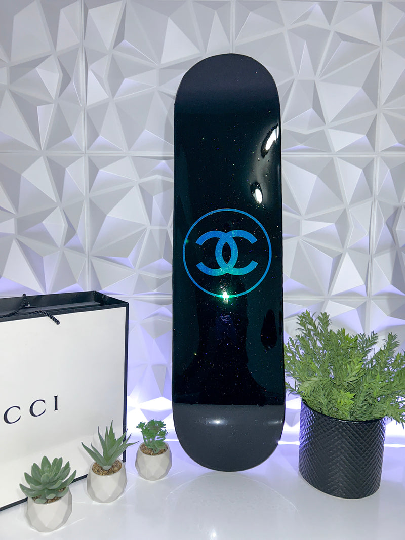 Chanel Skateboard ‘Galaxy Blueberry Lime’